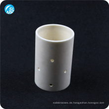 porös hohe Verschleißfestigkeit 99 Keramikbuchsen Aluminiumoxidteile